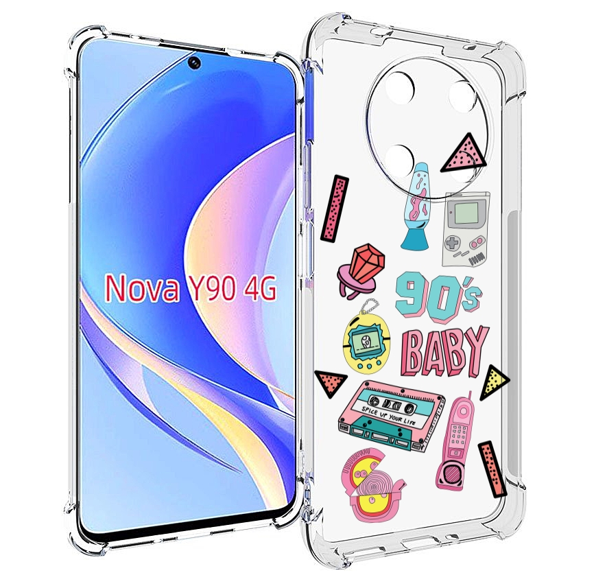 

Чехол MyPads гаджеты-90х для Huawei Nova Y90 (CTR-LX1) / Enjoy 50 Pro, Tocco