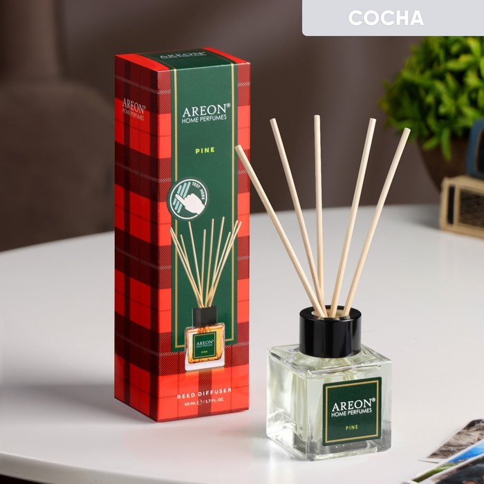 

Ароматизатор для дома Areon Sticks, Tartan, 10177207, сосна 85 м