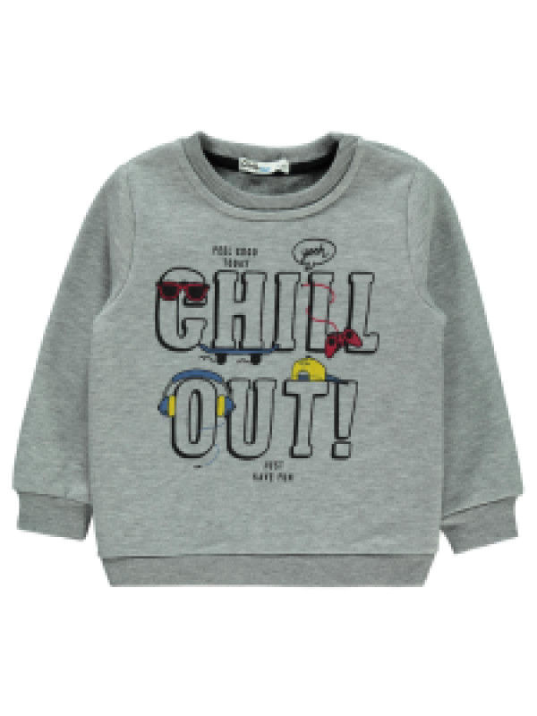 

Свитшот Civil 199582207K21, 3-4 лет, светло-серый (доставка из-за рубежа), 199582207K21