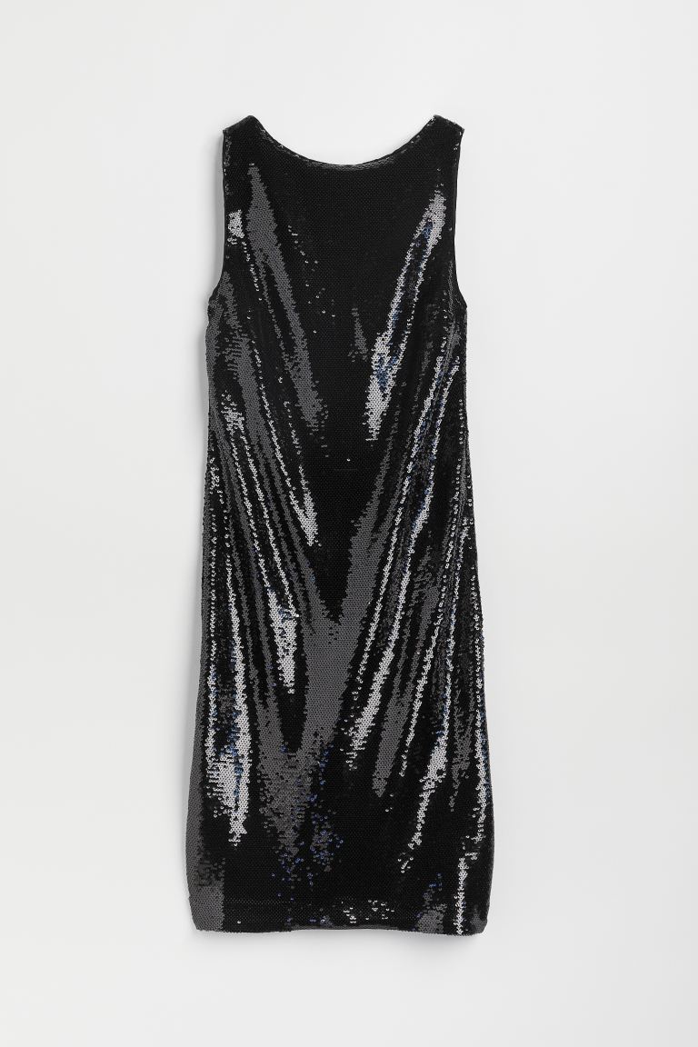 

Платье женское H&M 1012727001 черное M (доставка из-за рубежа), 1012727001