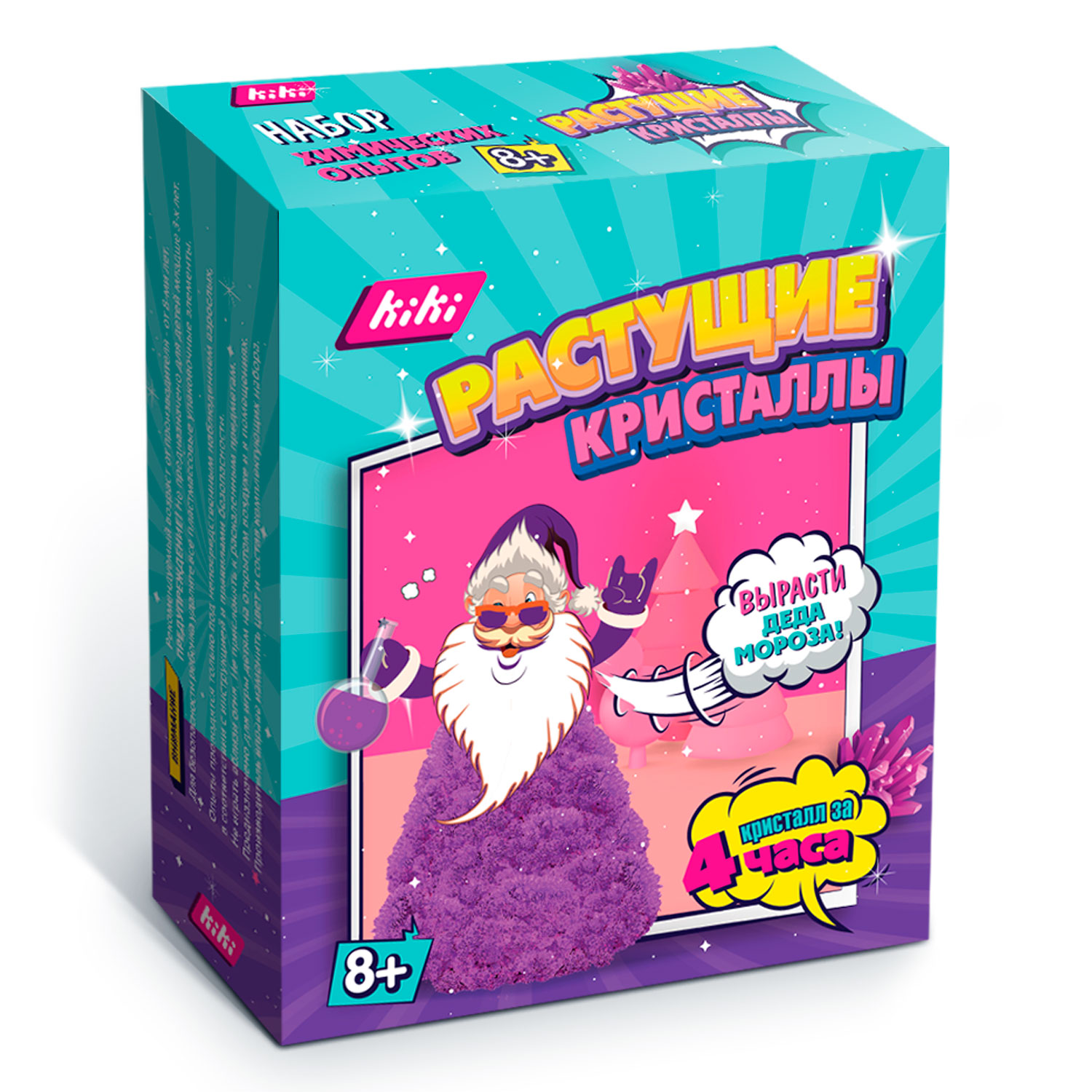

Набор для исследования и опытов Kiki Вырасти Деда Мороза, Kiki_NG