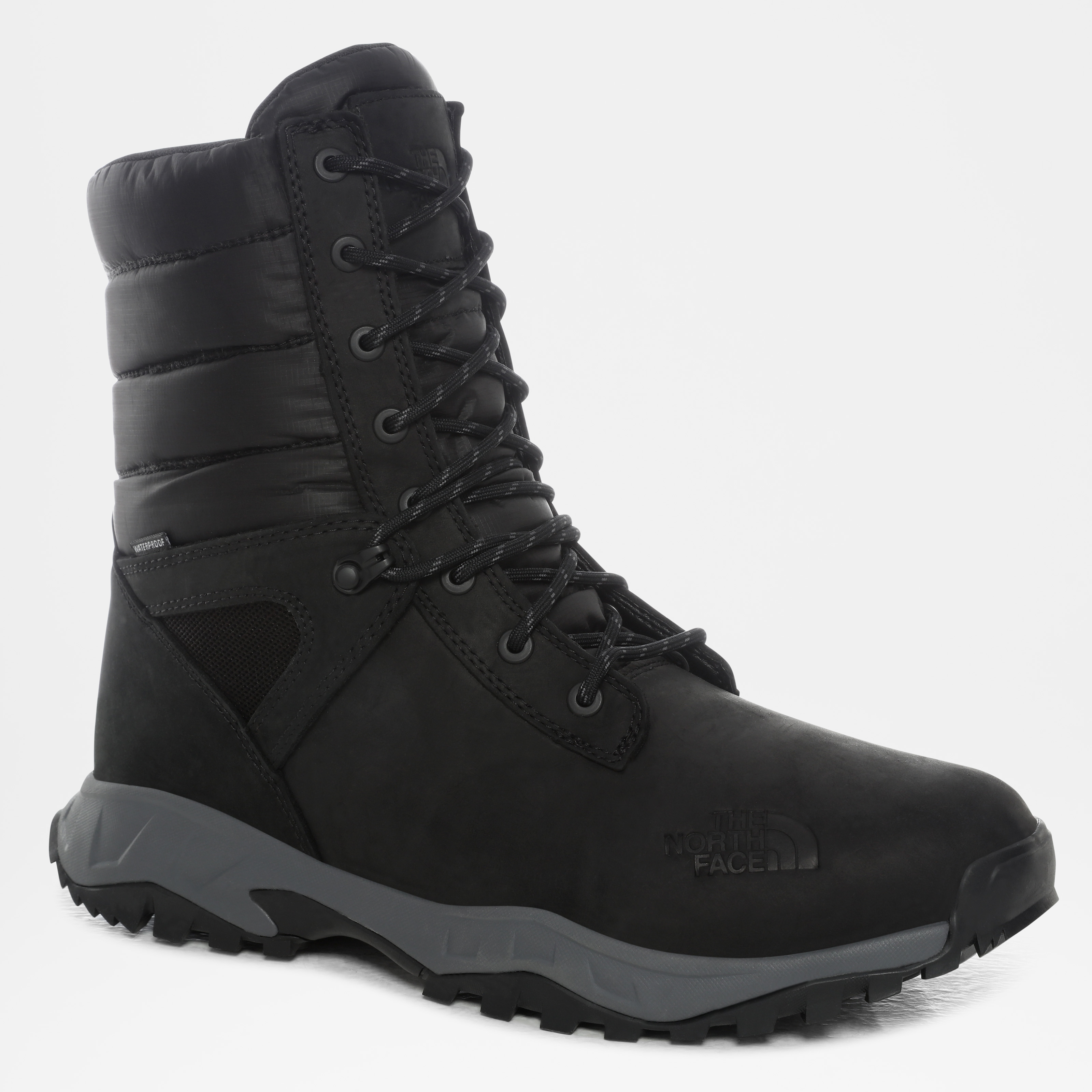 фото Ботинки мужские the north face m thermoball boot zip-up черные 9.5 uk