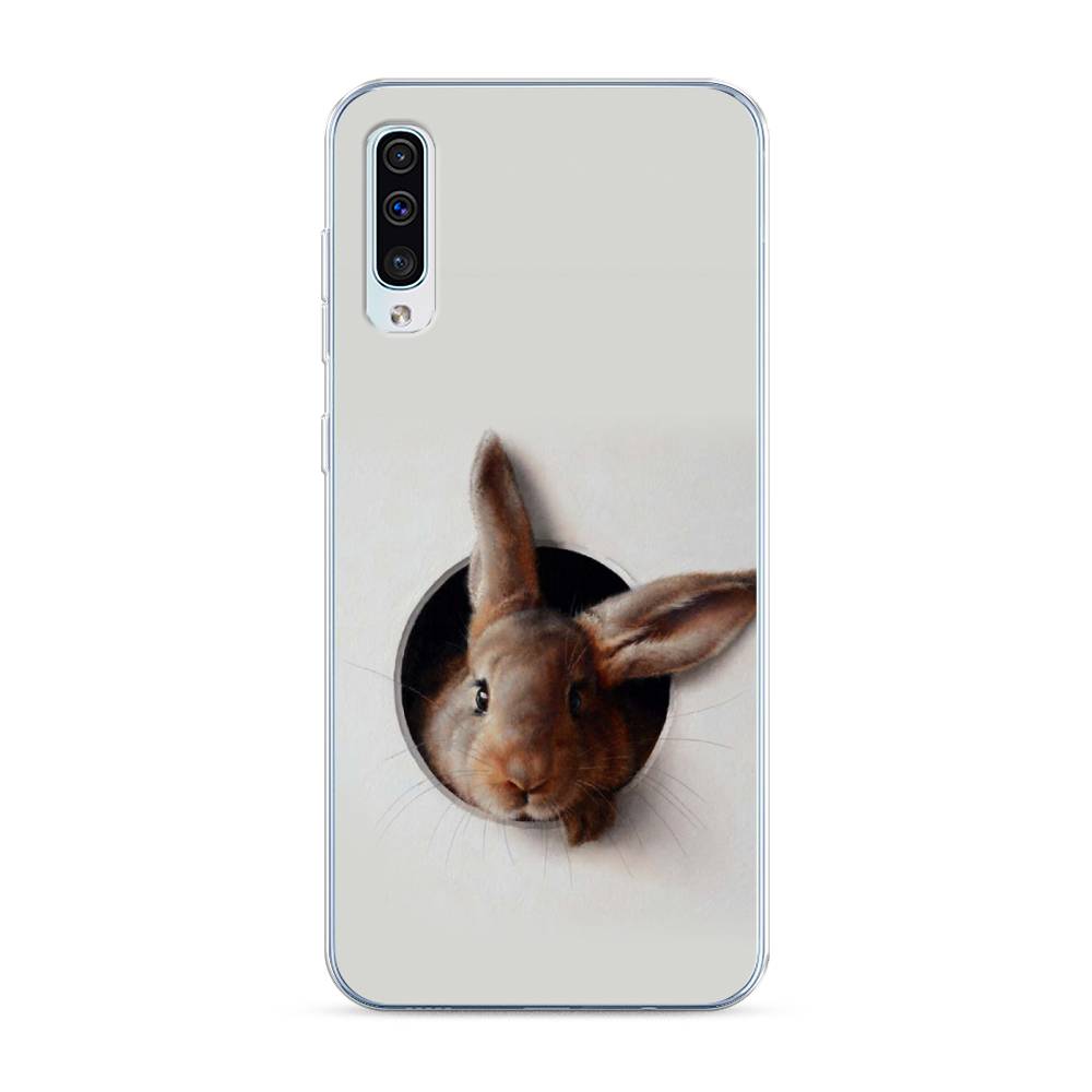 

Чехол на Samsung Galaxy A30s "Любопытный кролик", Серый;коричневый, 28850-1