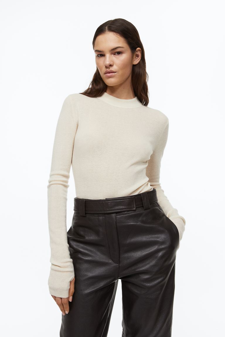 

Лонгслив женский H&M 1013565004 белый XL (доставка из-за рубежа), 1013565004