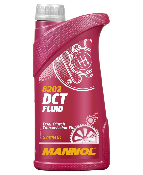 фото Масло трансмиссионное синтетическое mannol 8202 dct fluid для коробок передач с двойным сц