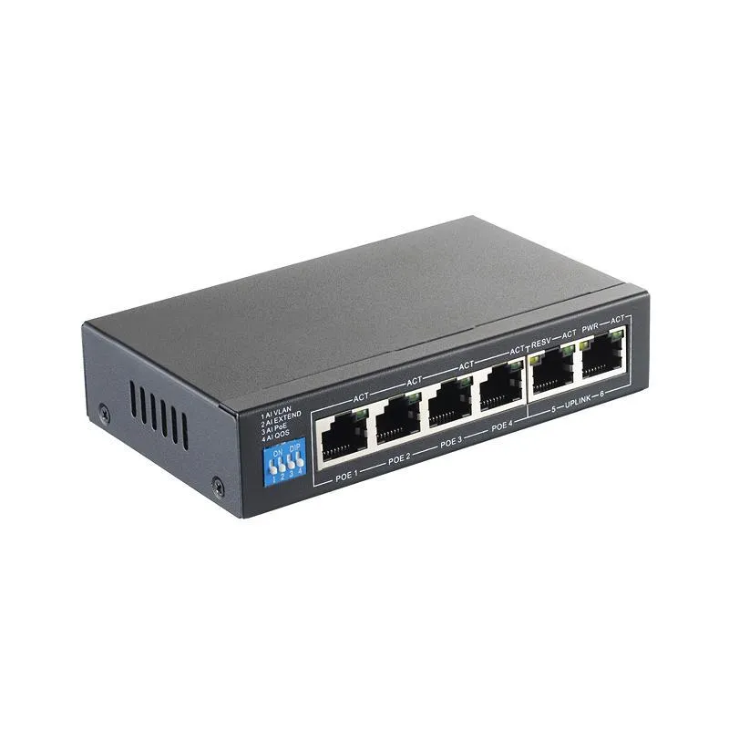 

PoE коммутатор RED LINE RL-SW4P2, RL-SW4P2