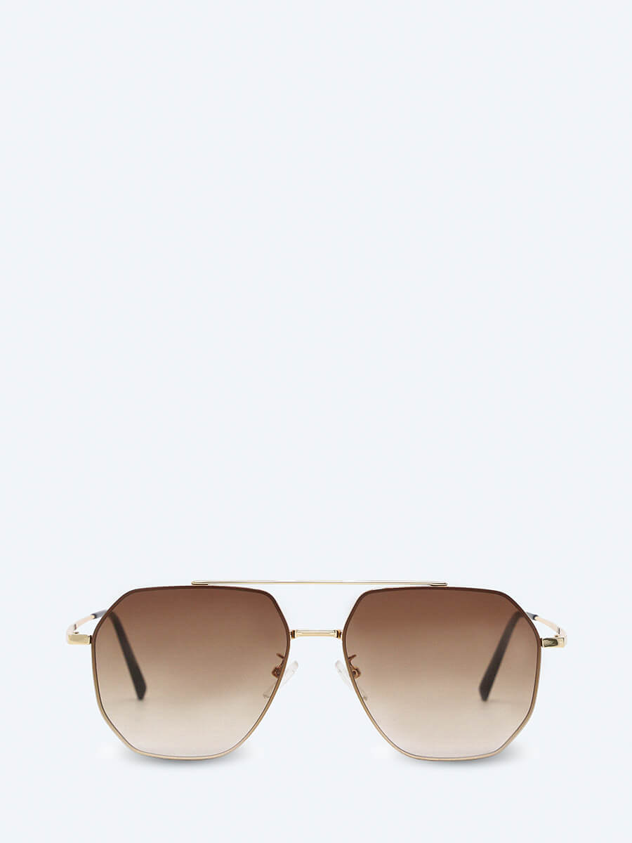 Солнцезащитные очки женские Basconi GM0050B коричневые