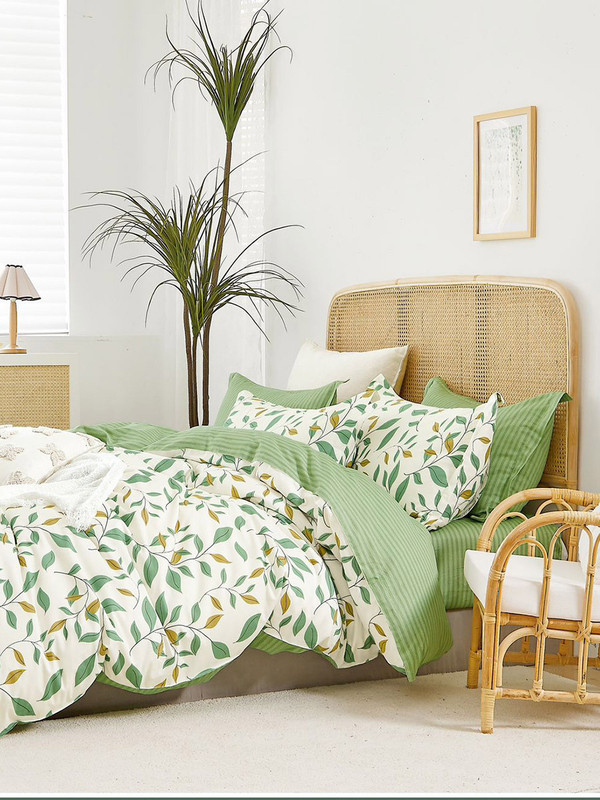 

Пододеяльник Milky Garden Willow 1,5-спальный на молнии 145х215 см