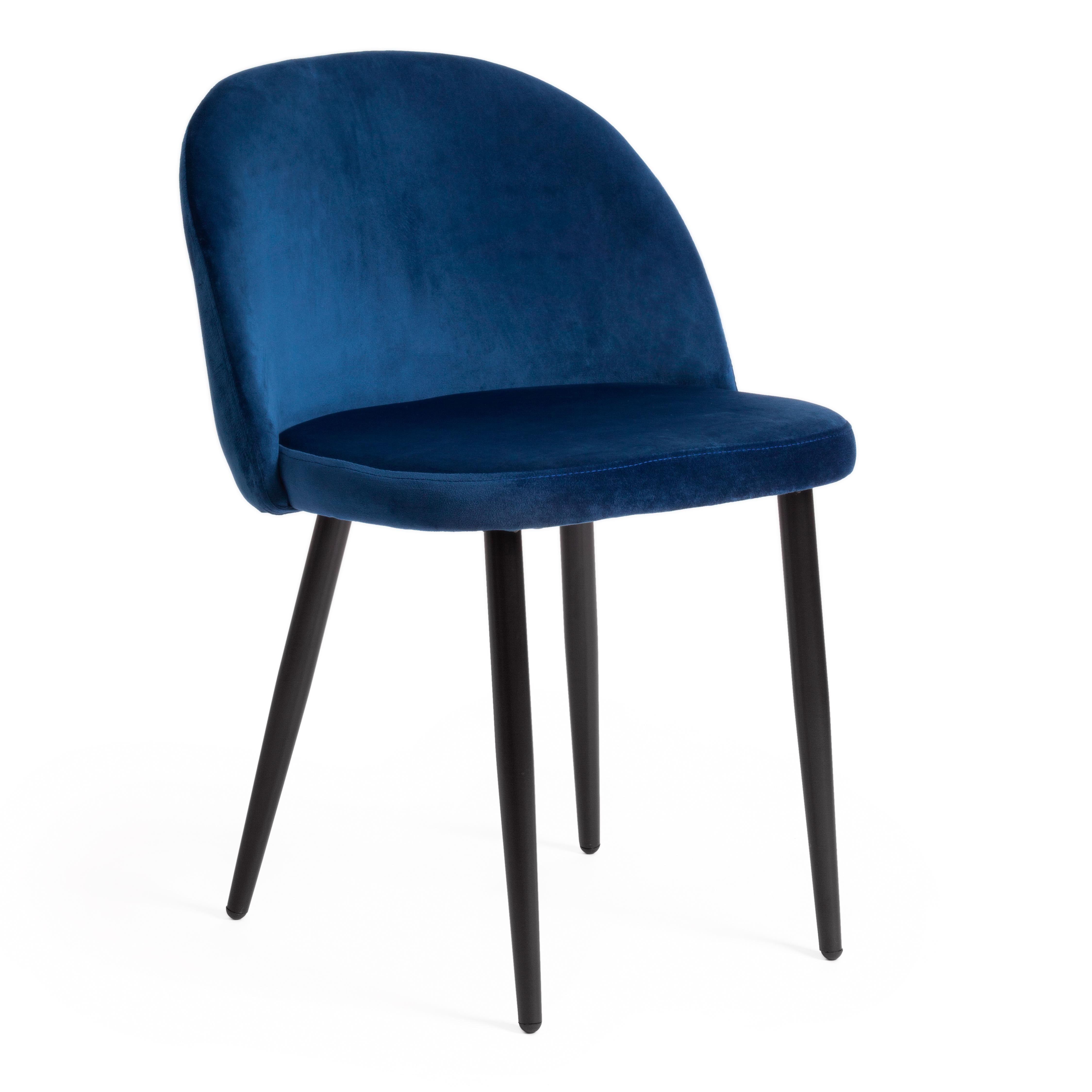 

Комплект стульев 4 шт. TetChair MELODY (4997) 52х49х78см, темно-синий/черные ножки