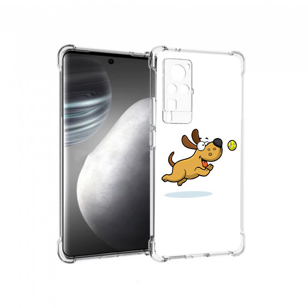 

Чехол MyPads Tocco для Vivo X60 pro пёсик (PT226972.385.563), Прозрачный, Tocco