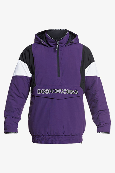 

Спортивная куртка мужская DC ADYJK03065 фиолетовая L INT, ADYJK03065