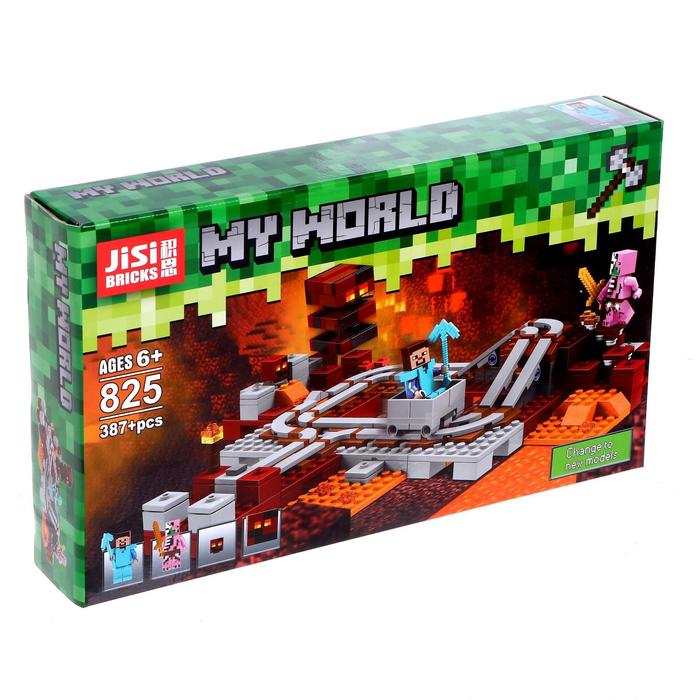 

JISI BRICKS Мой мир, 387 деталей, Мой мир, 387 деталей