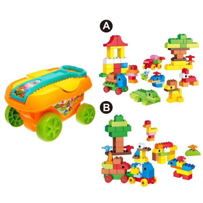 KIDS HOME TOYS Забавные животные, в тележке