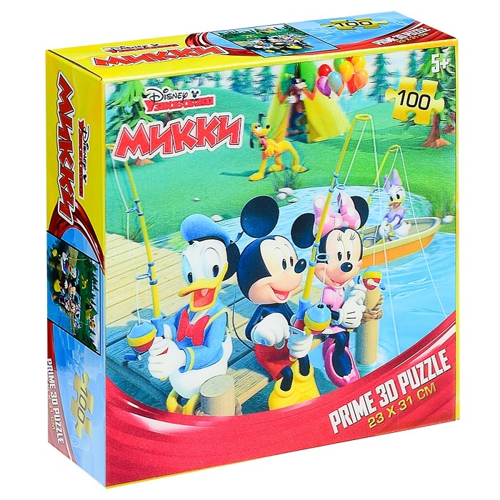 

Prime 3D "Микки", 100 деталей, 5+