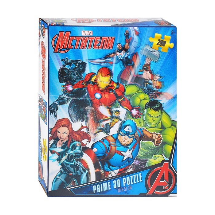 

Prime 3D "Мстители", 200 деталей, 6+