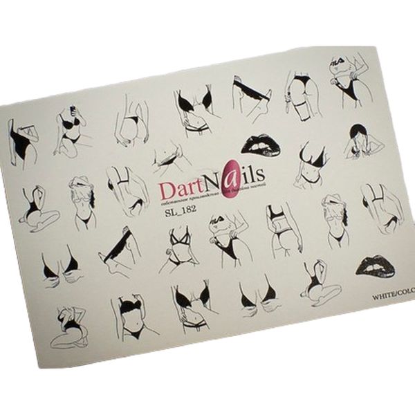 

Слайдер-дизайн DartNails Art-Fashion Девушки №182