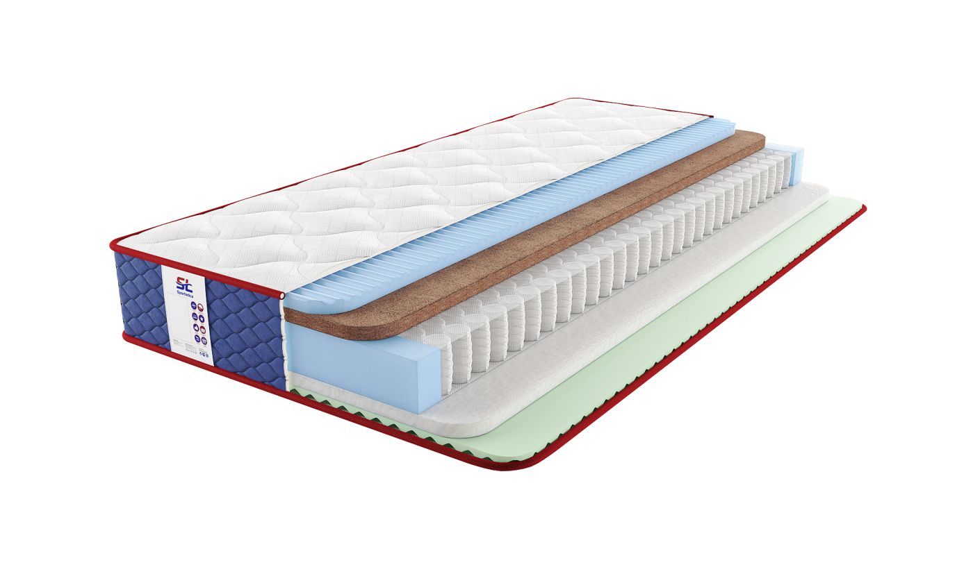 

Матрас Sportletica Stanly Dual cocos strutto 120х200, Stanly Dual cocos strutto