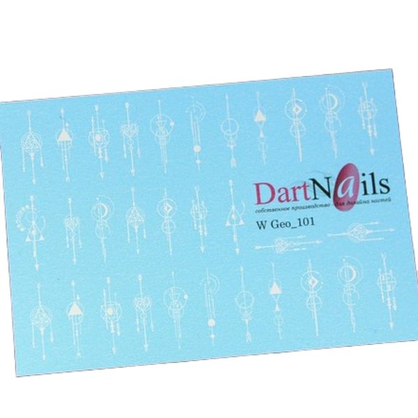 

Слайдер-дизайн DartNails Геометрия №W101
