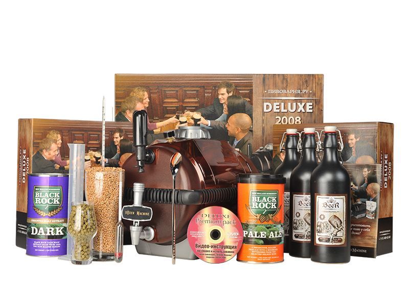 

Домашняя мини-пивоварня BeerMachine DeLuxe 2008 Expert