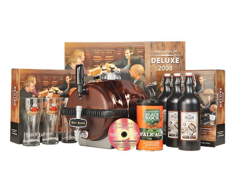 

Домашняя мини-пивоварня BeerMachine DeLuxe 2008