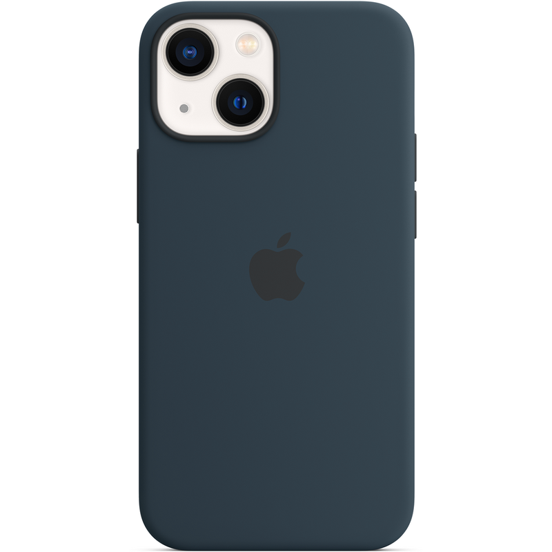

Клип-кейс Apple Silicone Case with MagSafe для iPhone 13 mini «Синий омут»