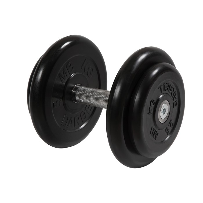 

Неразборная гантель MB Barbell Профи 1 x 16 кг, черный, Профи