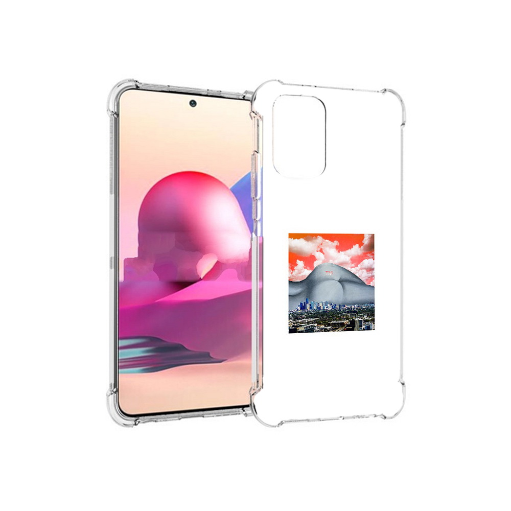 

Чехол MyPads Tocco для Xiaomi Redmi Note 10S город с девушкой на фоне (PT158704.257.297), Прозрачный, Tocco