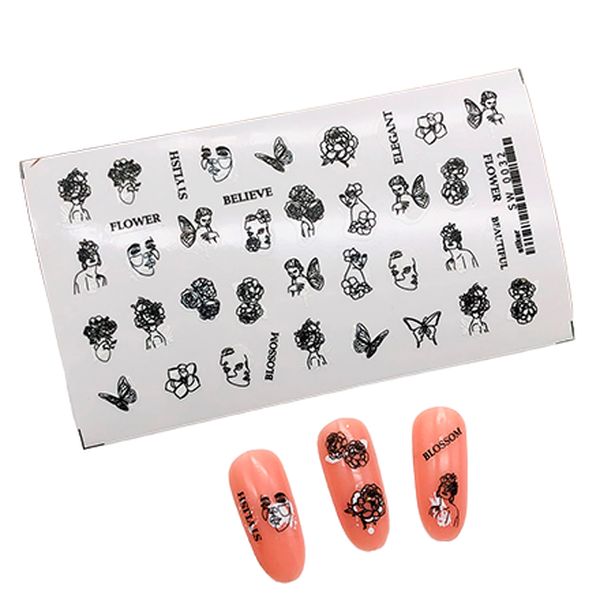 

Стикер для ногтей Ami-Nails №32 Девушки