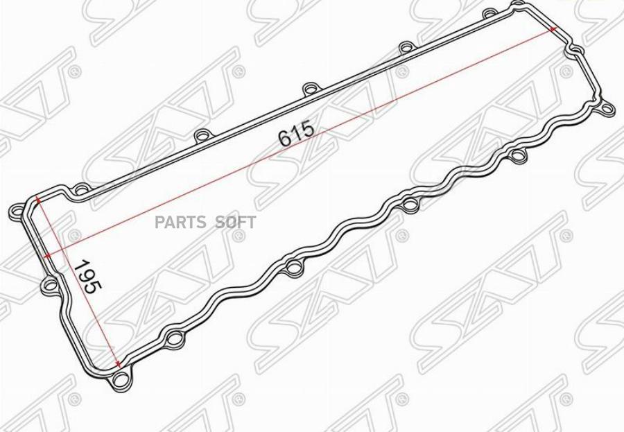 

Прокладка Крышки Клапанной Isuzu 4Hf1 Sat K8970198450