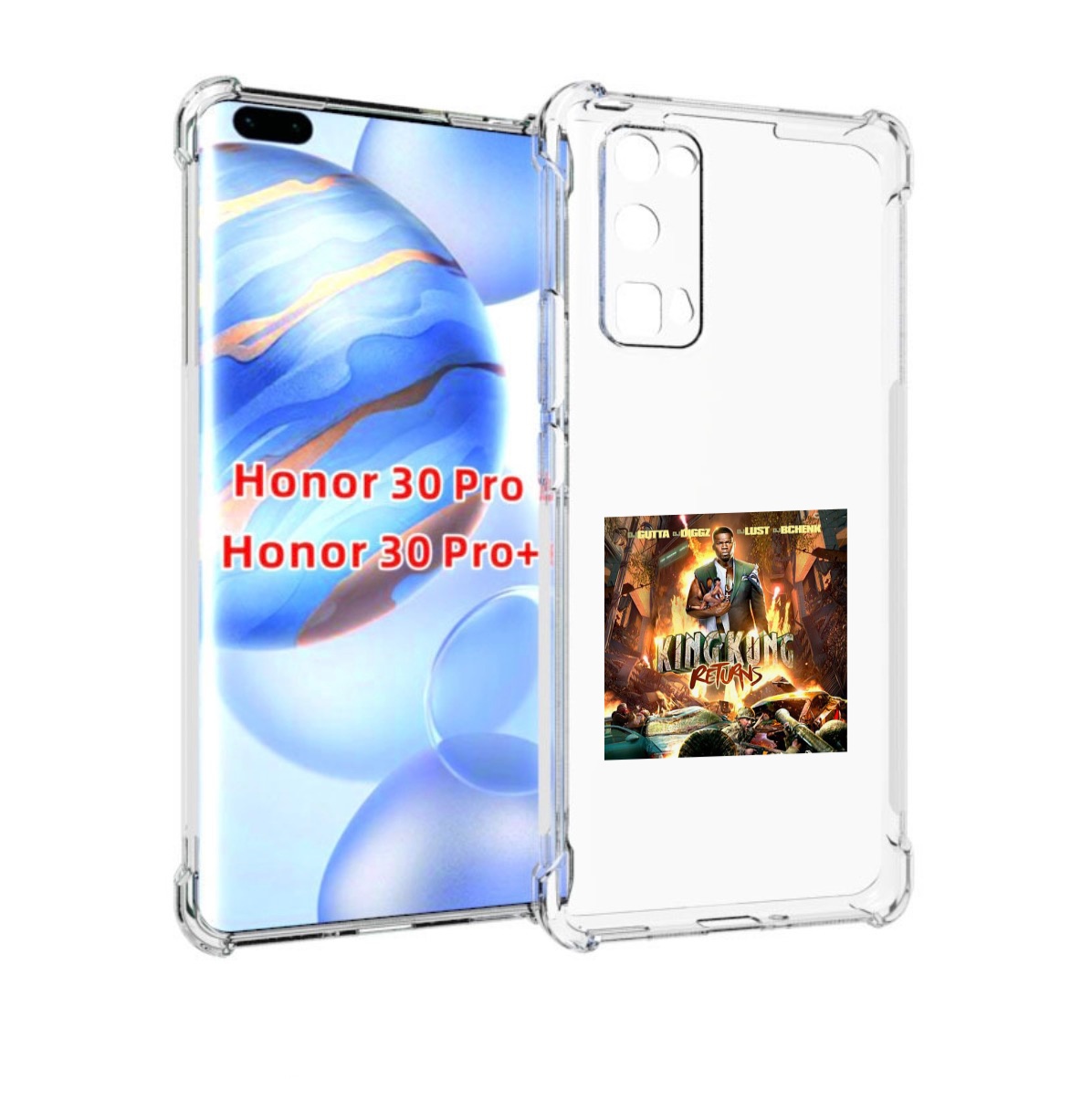 

Чехол бампер MyPads 50 Cent - King Kong Returns для Honor, Прозрачный, Tocco