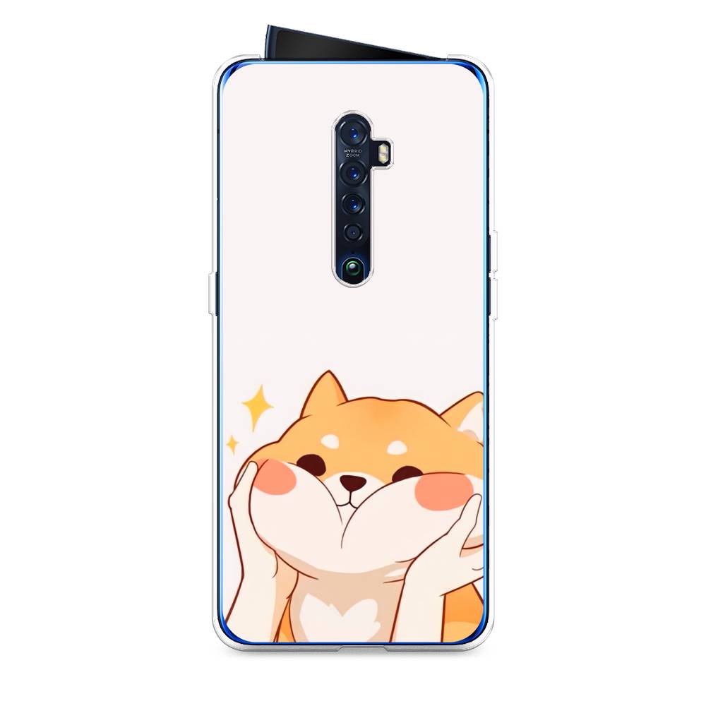

Чехол Awog на Oppo Reno 2 "Сладкий песик", Разноцветный, 253550-1