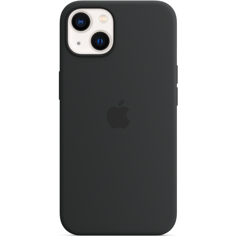 

Клип-кейс Apple Silicone Case with MagSafe для iPhone 13 «Тёмная ночь»
