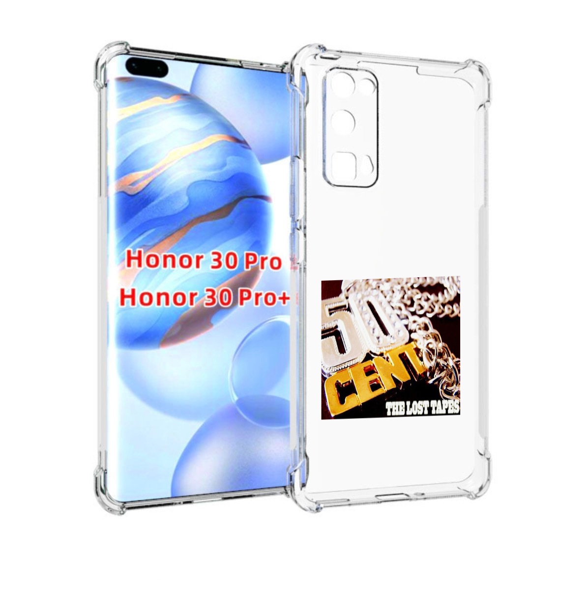 

Чехол бампер MyPads 50 Cent - The Lost Tapes для Honor 30, Прозрачный, Tocco