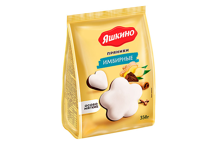 

«Яшкино», пряники «Имбирные», 350 г