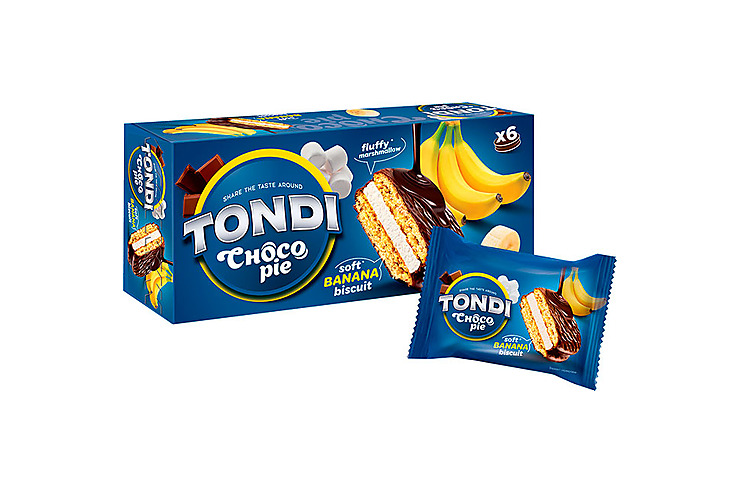 «Tondi», choco Pie банановый, 180 г