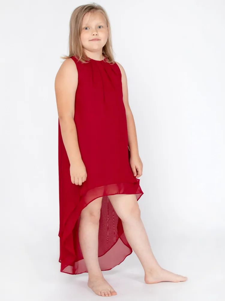 Платье детское Orini 5830735 цв. красный р. 152