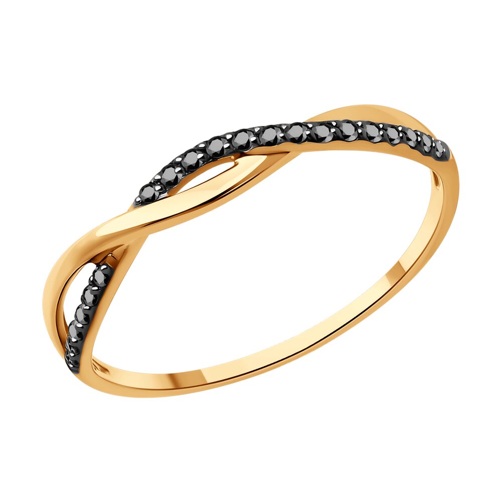 

Кольцо из красного золота р. , Diamant 51-210-01893-2, бриллиант, 51-210-01893-2