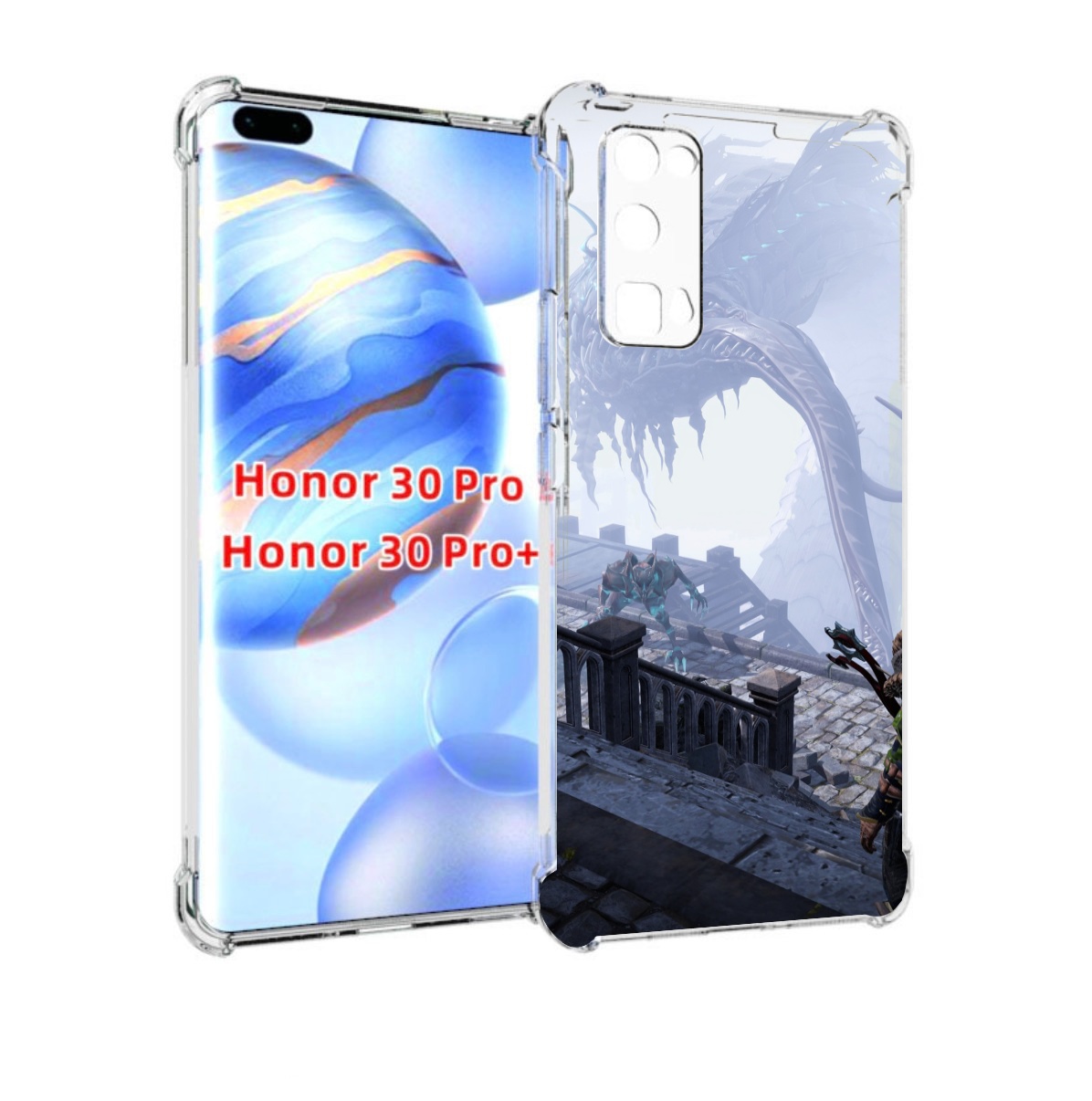 

Чехол бампер MyPads Divinity Original Sin II для Honor 30, Прозрачный, Tocco