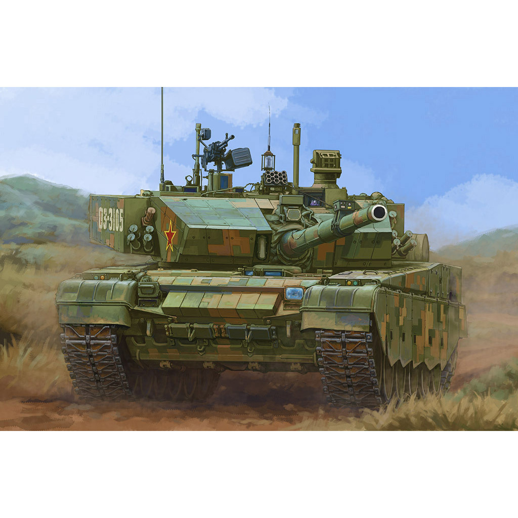 

Сборная модель HobbyBoss 1/35 Танк PLA ZTZ-99A MBT 84518
