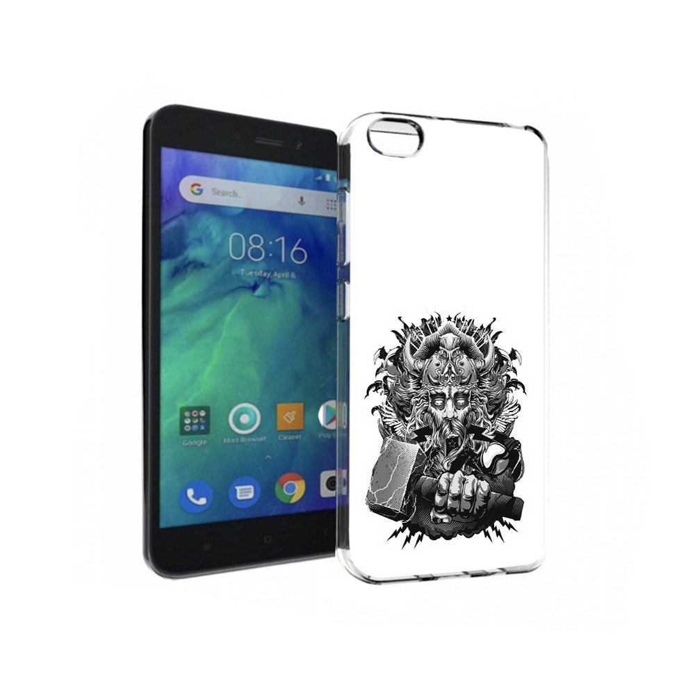Чехол MyPads Tocco для Xiaomi Redmi Go злой тор