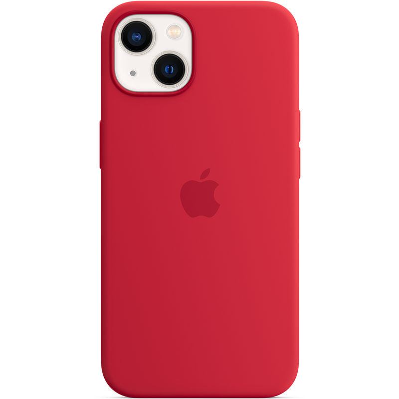 

Клип-кейс Apple Silicone Case with MagSafe для iPhone 13 (PRODUCT)RED