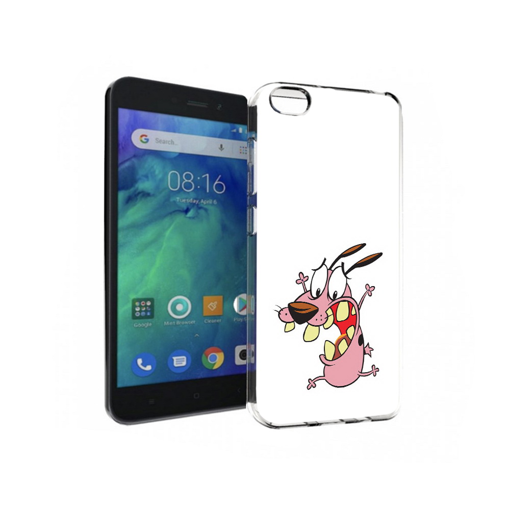 

Чехол MyPads Tocco для Xiaomi Redmi Go зубастый бобик, Прозрачный, Tocco