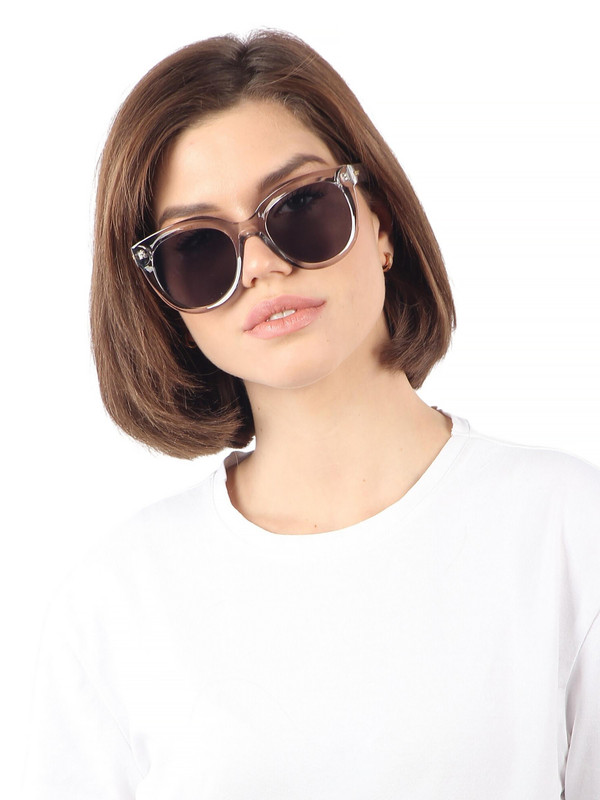 

Солнцезащитные очки женские Pretty Mania DD096 черные, DD096