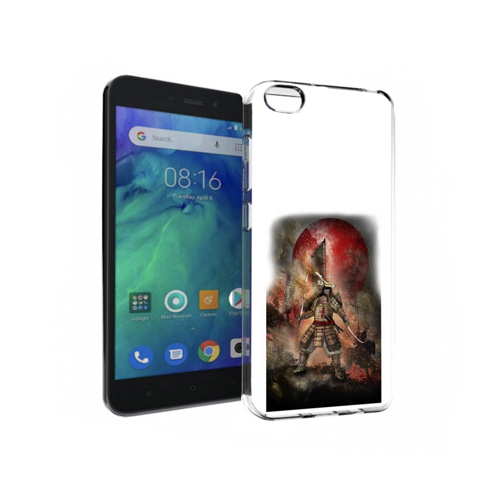 

Чехол MyPads Tocco для Xiaomi Redmi Go китайскийвоин, Прозрачный, Tocco