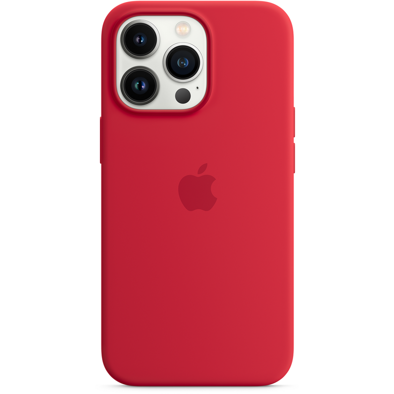 

Клип-кейс Apple Silicone Case with MagSafe для iPhone 13 Pro (PRODUCT)RED