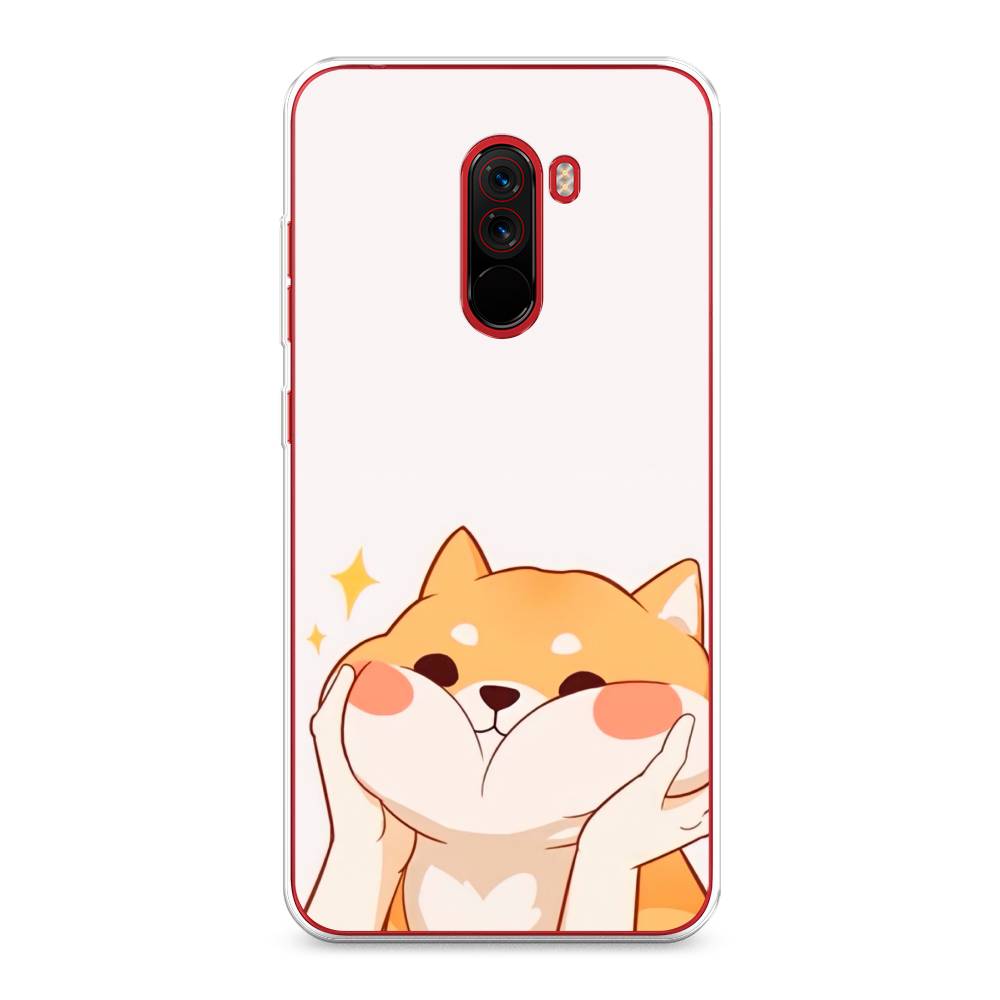 

Чехол Awog на Xiaomi Pocophone F1 "Сладкий песик", Разноцветный, 34450-1