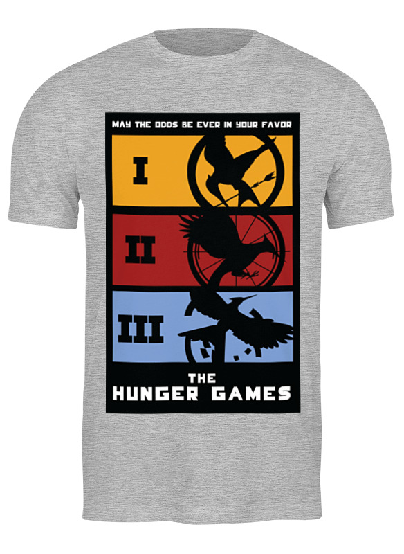 

Футболка женская Printio Голодные игры (the hunger games) серая 2XL, Серый, Голодные игры (the hunger games)