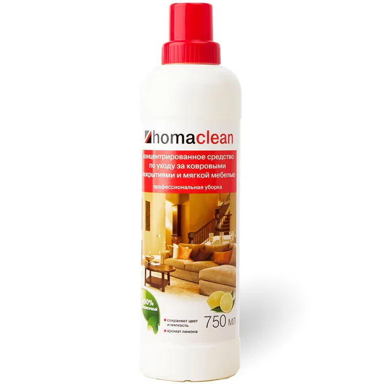 

Средство для ухода Homaclean 750мл, для ковровых покрытий