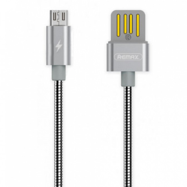 фото Кабель usb microusb remax rc-080m <серебро>