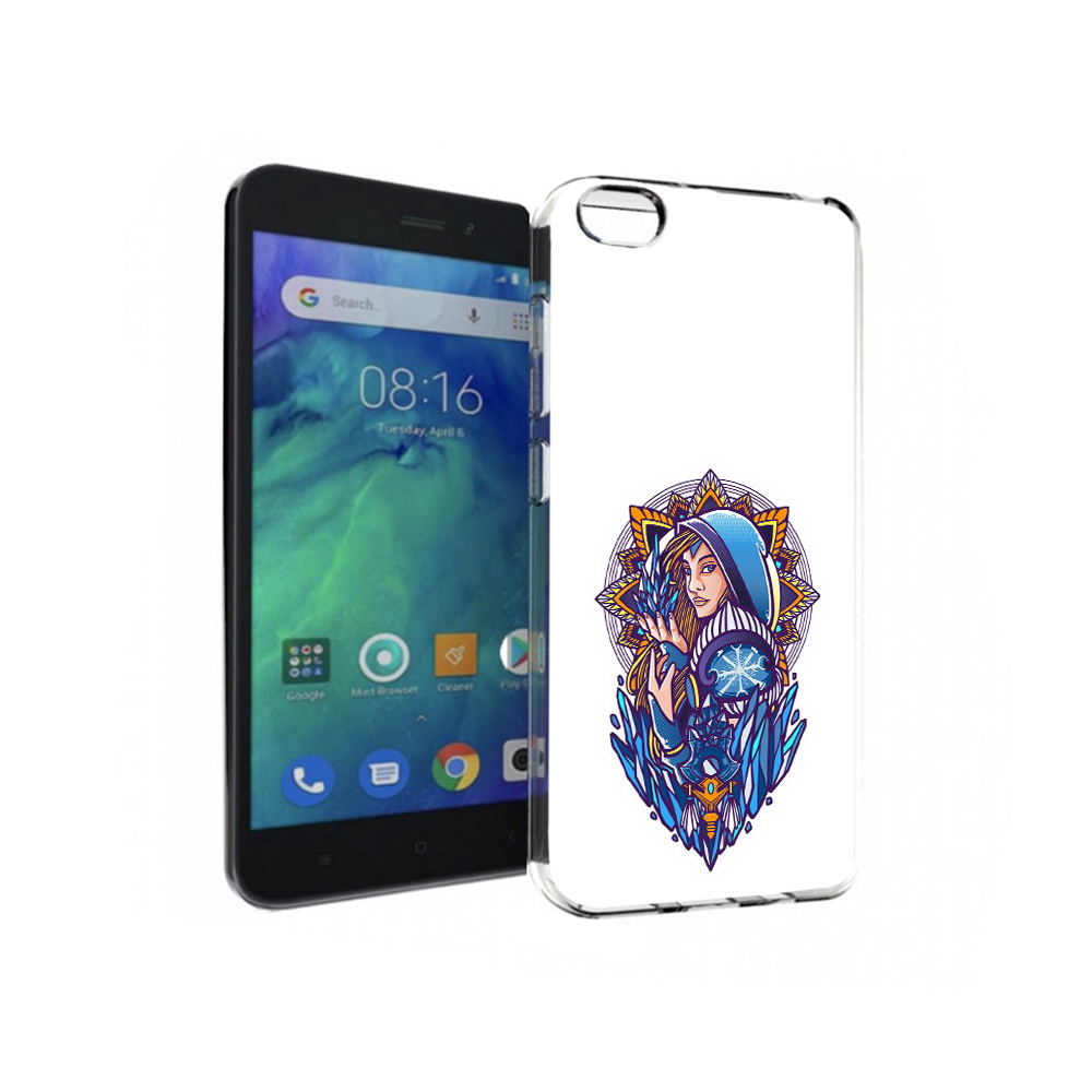 

Чехол MyPads Tocco для Xiaomi Redmi Go кристал мейден дота 2, Прозрачный, Tocco